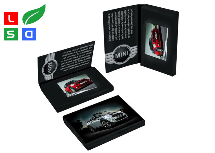 RoHS 4.3 Inch Lcd Screen Video Brochure With A4 A5 Full Color Printed Card